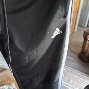 Adidas Kids Black Track Pants